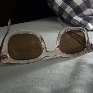 Stylish Brown Square Sunglasses